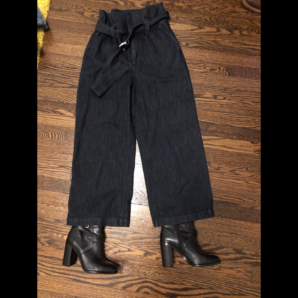 Express high waisted flare jean